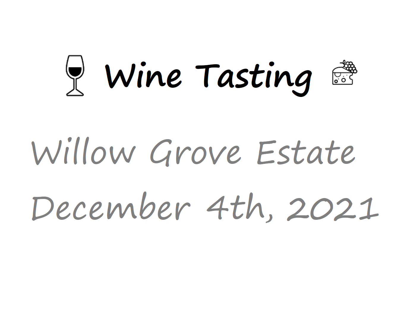 Wine Tasting