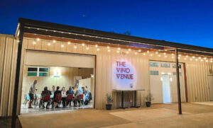 Vino Venue at night